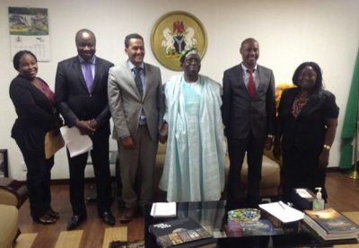 Hon. Minister of Health Receives New Global Fund Supply Chain Lead for Nigeria